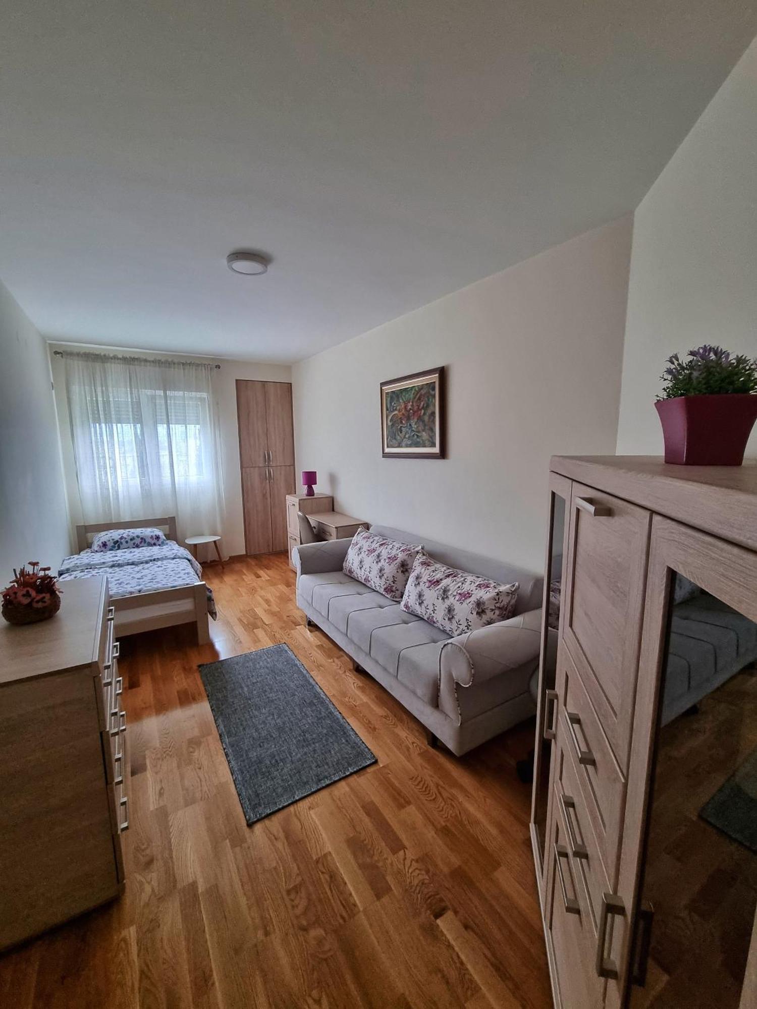 Riverside Apartment พอดโกริกา ภายนอก รูปภาพ